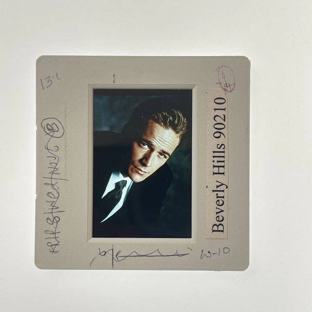 Vintage 35mm Slide S10110 Canadian Actor ￼Jason Priestley Beverly Hills, 90210