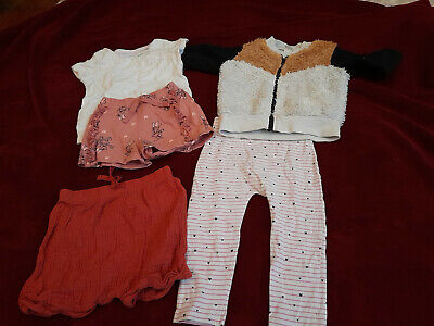 Baby toddler girl clothes bundle 12-18 months 7 items Primark TU Nutmeg George