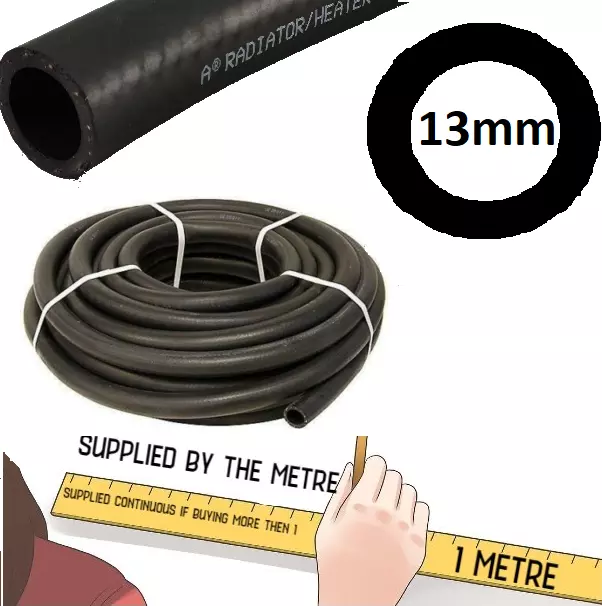 8MM 5/16 RUBBER EPDM CAR HEATER WATER COOLANT HOSE TUBE PIPE PRICED PER 1  MTR £8.20 - PicClick UK