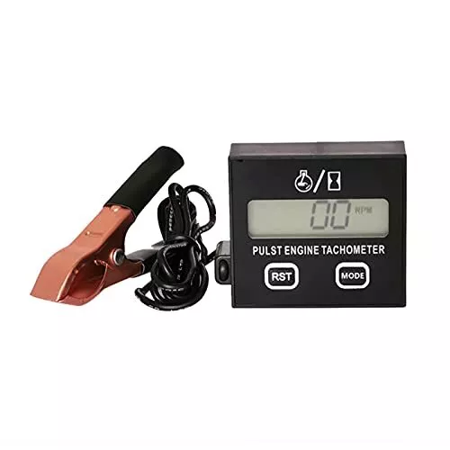 Digital Chainsaw Tachometer Tach Gauge Digital Display Pulse Speedometer for ...