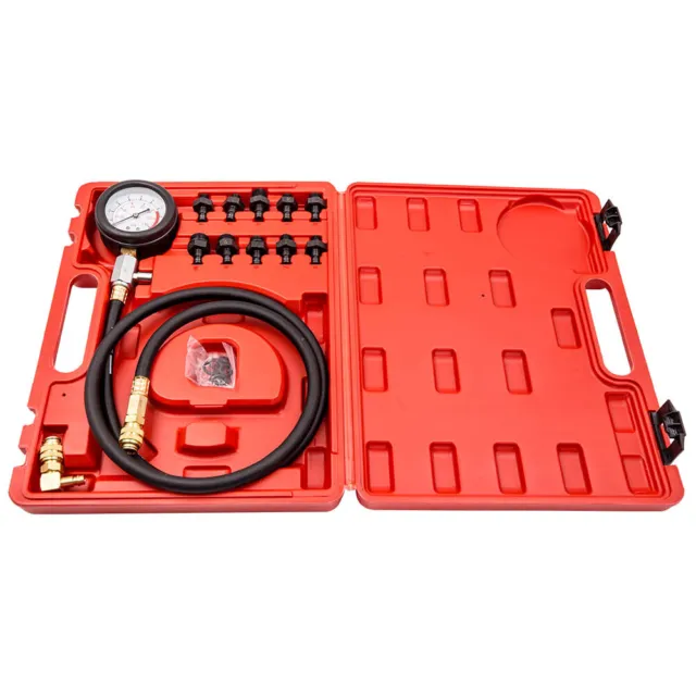 Oil Pump Pressure Detector Tester Gauge Low Oil Warning Tool Kit M18x1.5