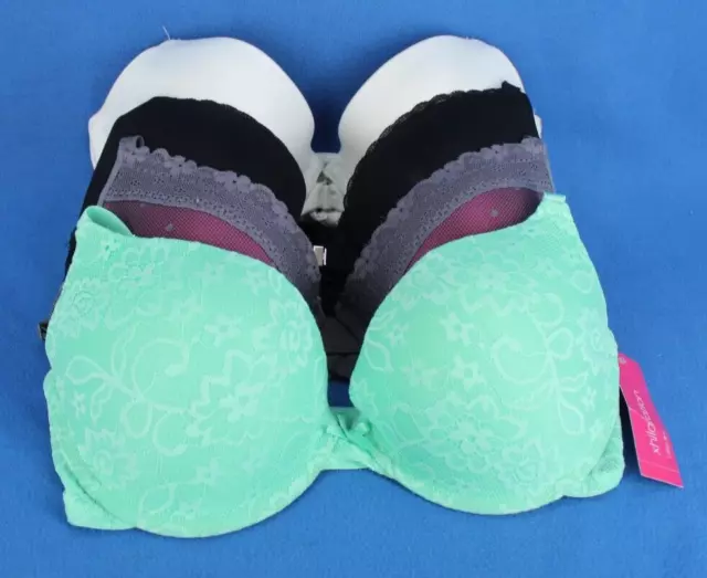 Felina Adore Me DKNY Xhilaration Padded Push Up Bra Lot Size 34D #D9193