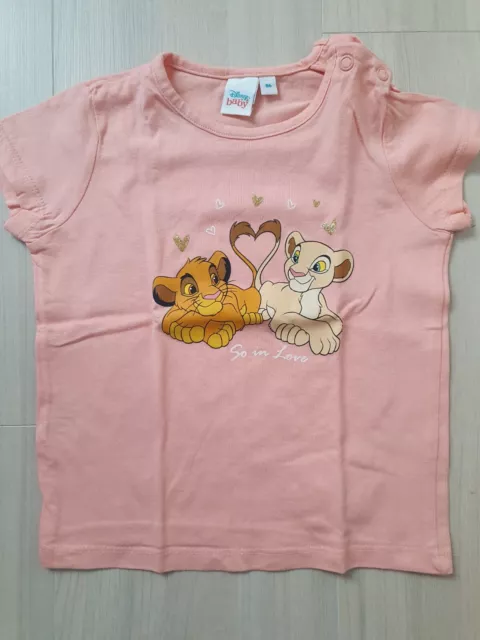 T-shirt manches courtes Disney Baby Roi Lion fille 18 mois