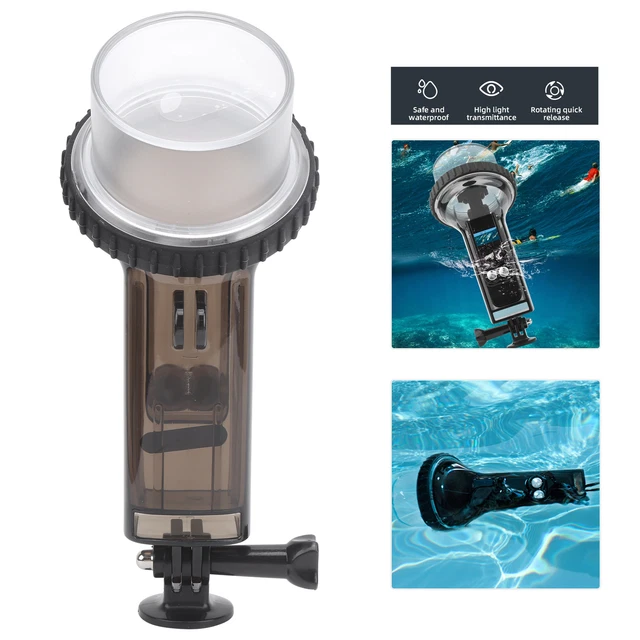 02 015 Cubierta protectora impermeable y a prueba de polvo 60M Carcasa de buceo con A