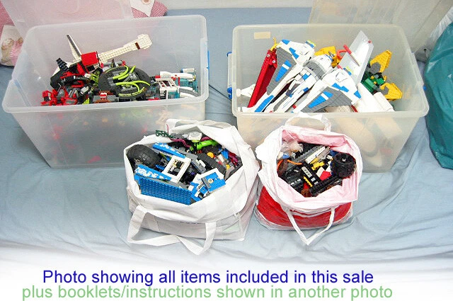 Massive collection of LEGO pieces and models as shown SYDNEY PU or Freight