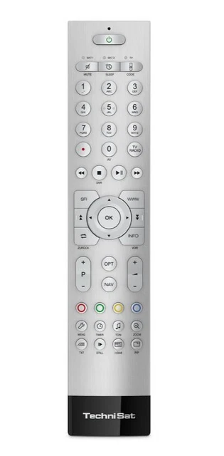 Telecomando Sostitutivo Per Technisat K4-ISIO | Telecomando Di Ricambio Non Universale | Facile Da Usare, Con Garanzia 1 Anno