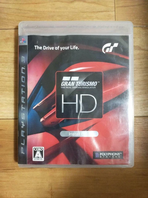 PS3 グランツーリスモHD コンセプト インストールディスク 開封品