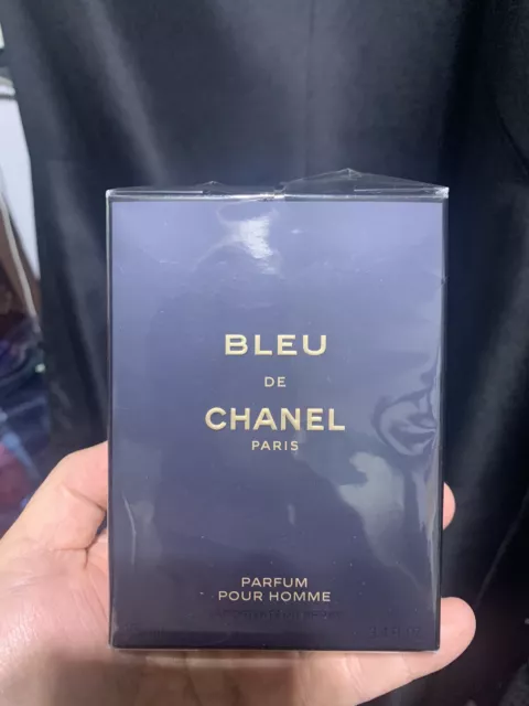 BLEU DE CHANEL Paris Parfum Pour Homme Spray 3.4 OZ 100 ml New