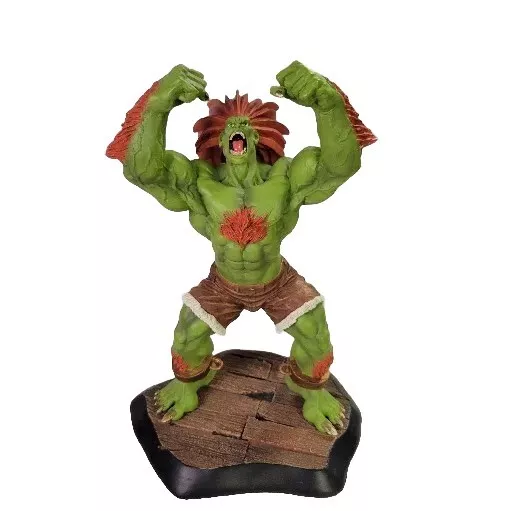  ICON HEROES Street Fighter 2: Blanka Polystone Statue : Toys &  Games