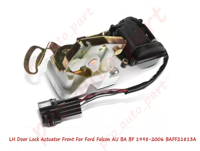 For Ford Falcon AU BA BF 1998-2006 BAFF21813A Left Hand Door Lock Actuator Front 2