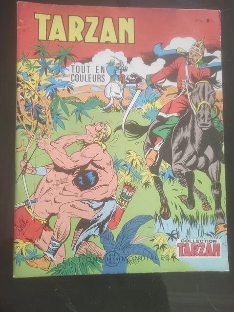 Tarzan EO – Editions Mondiales – Chez Les Hommes Nains – Livre Vintage TBE