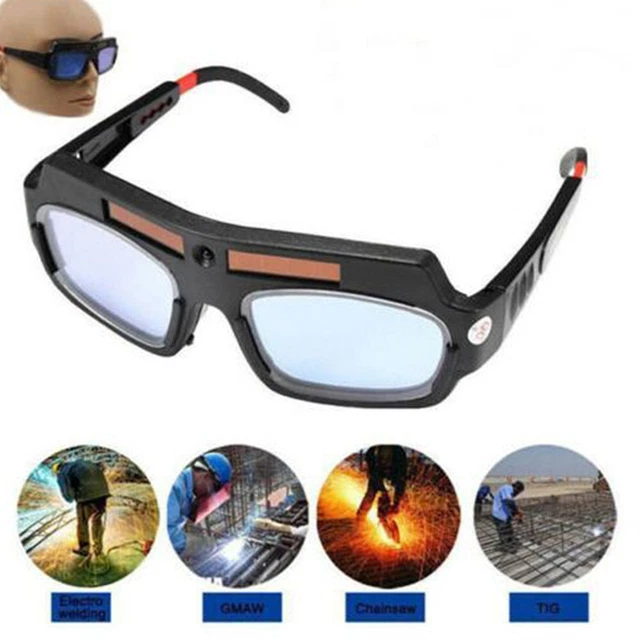 Occhiali Saldatura Resistenza Solare Antiriflesso Antigraffio Oscuramento Auto