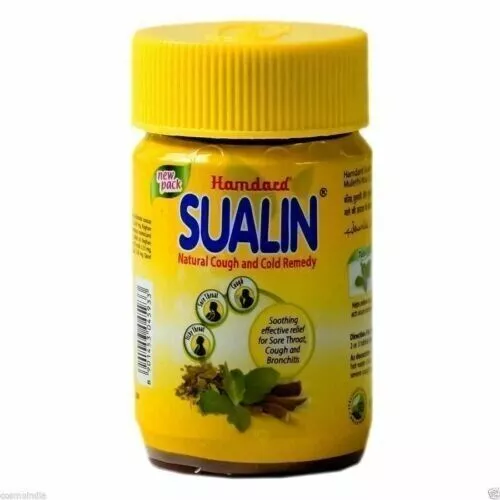 5 x 60 comprimés Hamdard Sualin remède naturel contre la toux, le rhume et...