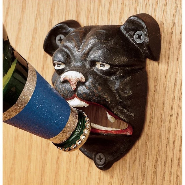 Design Toscano English Bulldog Bottle Opener