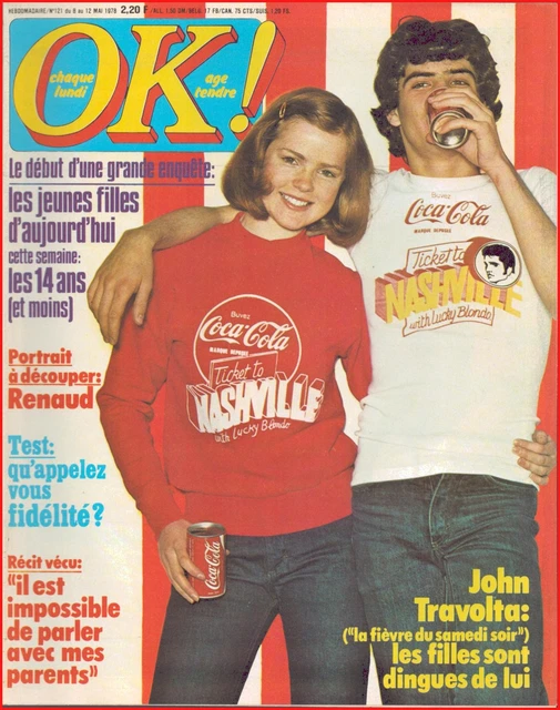 ▬►Ok 121 (1978) Renaud_Dalida_Claude François_Travolta_Robert Stack