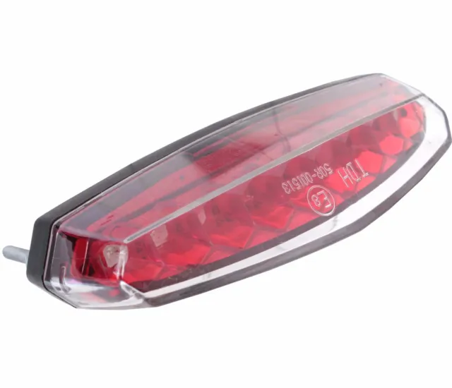 Rücklicht Schlusslicht LED Motorrad Cross Mini Lampe Taillight 12V E-Prüfzeichen