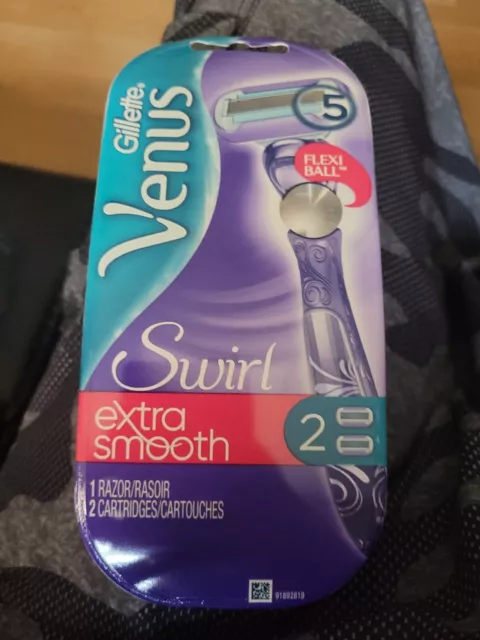 1 remolino extra suave Gillette Venus con 2 cartuchos