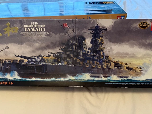 TAMIYA 1/350 SCALE Japanese Battleship Yamato Premium Edition £160.00 ...
