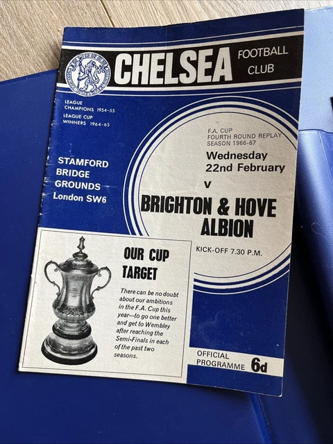VINTAGE CHELSEA PROGRAMMES X 57 £16.32 - PicClick UK