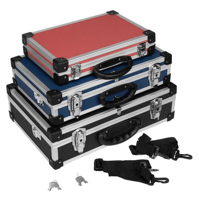 Valise Aluminium Tibhar Cube Point Pour Raquette De Ping-Pong - Protection Rembourrée