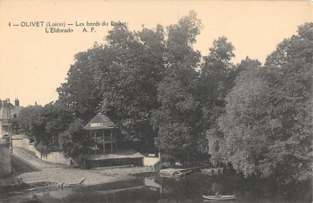 Cpa 45 Olivet Les Bords Du Loiret L'eldorado