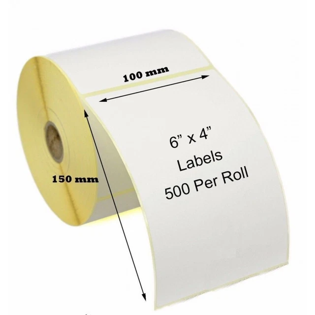 Rouleau étiquette Zbra Citizen 100x150mm  400 étiquettes