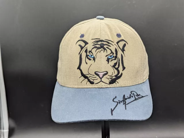 Siegfried &Roy White Tiger Blue Eyes Rare Snapback Mirage Hotel Casino Las Vegas