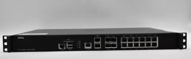 Dell SonicWall NSA 4600 12 Port 6 SFP-Port Firewall Network Security Appliance