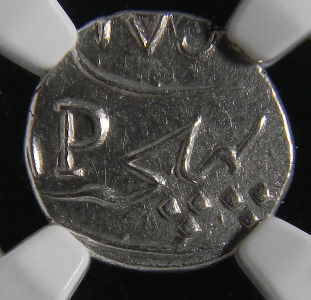 French India Mahe 1738-1792 Silver Fanon  NGC MS 62