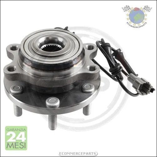 kit cuscinetto ruota mozzo Abs Anteriore per NISSAN PATHFINDER NP300