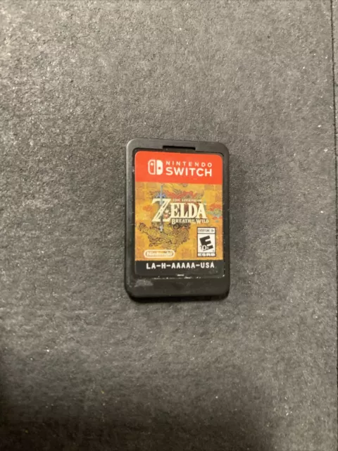 The Legend of Zelda Breath of the Wild Nintendo Switch Game Cartridge Only