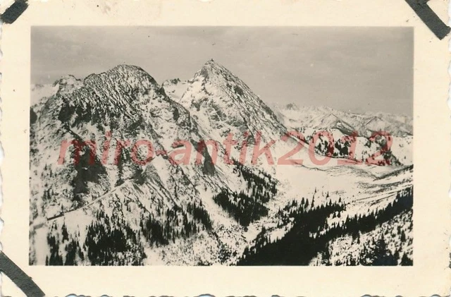 Foto, 3.Btl.Geb.Jg.Rgt.100, Hochgebirgsübung, Aplenpanorama, 1940, 5026-448