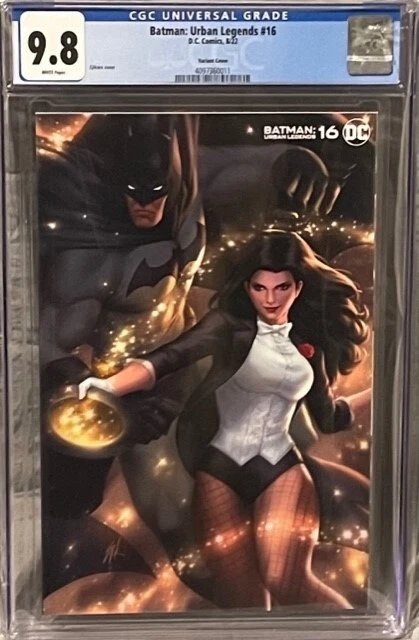 Batman: Urban Legends #16 Variant Cvr CGC 9.8 D.C. Comics 2022 White Pages