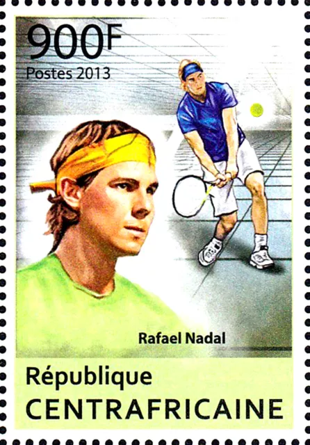 MNH Sport Tennis Spieler Sportler Rafael Nadal Spanien Star Atp Tour / 143