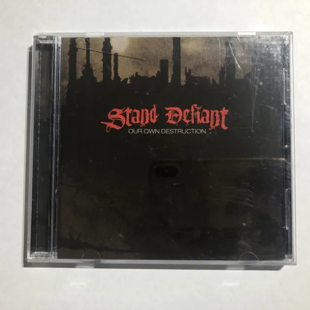 Stand Defiant - Our Own Destruction - Hardcore Ep CD Like New _Sent Tracked.