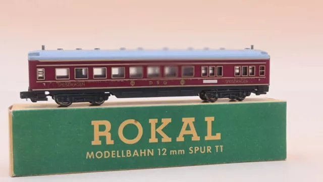 Rokal Modellbahn / Speisewagen  / Eisenbahn / Modellbau / Züge / Spur TT/ 12 mm