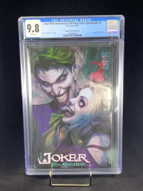 CGC 9.8 Joker 80th Anniversary Artgerm Collectibles Edition Punchline