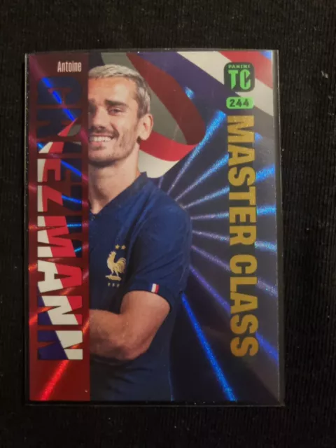 Carte Panini Top Class 2024 Antoine Griezmann #244 Master Class Foil France