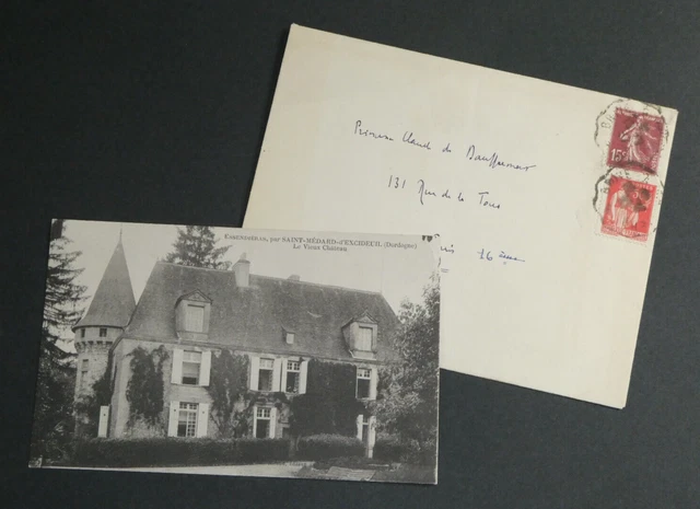 Auguste Grévy, Mathematiker - Postkarte Autogrammkarte Handsigniert, 1905