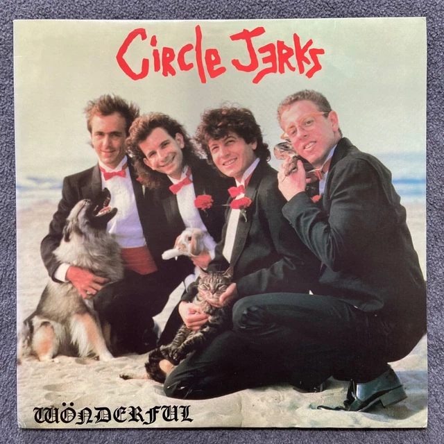 Circle Jerks - Wonderful 2009 Reissue LP w/Inner Sleeve Excellent Vinyl!