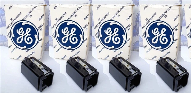 (4 pcs.) GE General Electric - CR103C1102 - 110-125V AC/DC PILOT LIGHT / Square