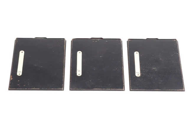 3x Metal Film Holder 3 7/8x5 5/8in Sheet-Film (1695489873)