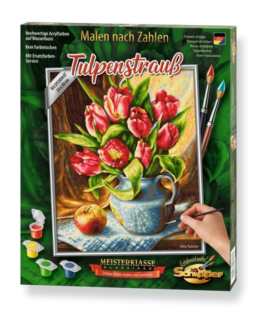 Schipper Malen nach Zahlen - Tulpenstrauß | Schipper | Spiel | Deutsch | 2018