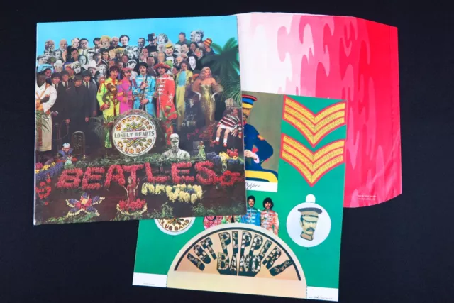 The Beatles SGT Peppers Lonely Hearts Club Band (With Insert & Fools Inner) LP