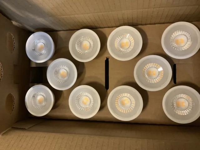 LED GU10 Spotlight Bulb, 3W 10-Pack NEW BOXED