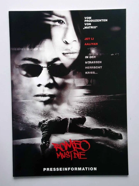 ROMEO MUST DIE Jet Li Aaliyah Russell Wong DMX