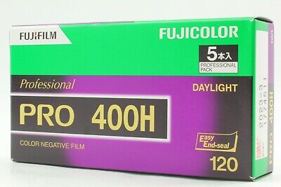 [Nuevo 5 rollos] FUJIFILM FUJI PRO 400H Color Negativo Película 120 03/2023 de Japón