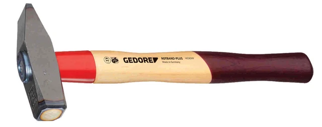 GEDORE Bleu Marteau Ordinaire Bande Rouge - Plus Avec Tige en Hickory, 1500 De G