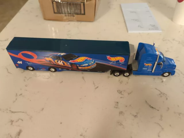 Hotwheels 1998 Kyle Petty International Eagle 9400 Race Car Transporter