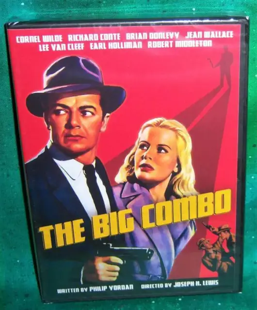 New Olive Films Cornel Wilde Jean Wallace The Big Combo Film Noir Crime Dvd 1955